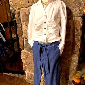 Banana Republic polished crop pant